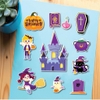 Combo 2 set giấy chủ đề  Halloween - Q10469.