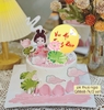 Combo 2 set giấy trung thu -hằng nga, thỏ, hoa sen (MẪU 4).