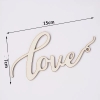 Set 10 chữ Love gỗ size to.