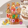 Combo 2 set giấy - capybara ngồi trăng vàng.9919