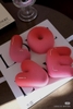Khuôn silicon làm bánh mousse hình chữ LOVE.