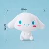 Tượng chó nhựa Cinnamoroll (trắng).