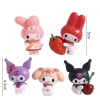 Set 5 tượng Melody và kuromi nhựa mềm.