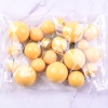 BIXOP-Set 40 bi nhựa vàng