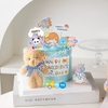 Combo 2 set giấy - bé trai thổi còi (đẹp trai thông minh).