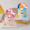 Combo 2 set giấy - Bé gái đội mũ tai thỏ.