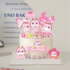 Combo 2 set giấy- mẫu RỒNG baby HỒNG9863.