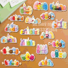 Set cây cắm giấy SX - 19 nhóm nhân vật VÔ TRI mix mẫu (cao khoảng 6-7cm).