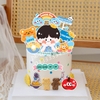 Combo 2 set giấy - bé TRAI kute + bánh donut + đẹp trai nhất.