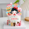 Combo 2 set giấy - bé GÁI kute + Hamburge +xinh gái nhất.
