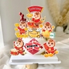 Combo 2 set giấy tết - em bé NGỰA và thỏi vàng.