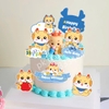 Combo 2 set giấy- mẫu RỒNG baby VÀNG, XANH9864.