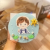 Set 14 thẻ giấy bé trai mix mẫu.