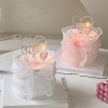Set 5 chữ MOM hạt xoắn hình trái tim.