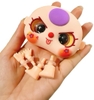 Mặt BABY THREE 100% kt 8x6x2cm - mắt dora (mặt ngẫu nhiên) -chiếc.