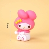 Tượng nhựa mèo Melody mẫu mới (cài nơ vàng)9130.