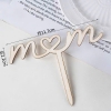 Set 10 chữ MOM gỗ (kt 2.2cm x 11.7cm, dày 2.5mm).