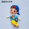 Tượng nhựa dẻo - Bé trai nhảy chân sáo.