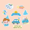 Combo 2 set giấy-bé trai happy và kẹo mút.
