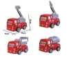 Set 4 xe cứu hỏa nhựa (SIZE NHỎ).
