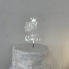 Mica cô gái đội vương miện và chữ queen -BẠC.