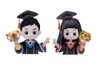 Tượng bé TRAI cử nhân (nhựa dẻo loại dày).