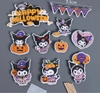 Combo 2 set giấy chủ đề  Halloween - KUROMI bí ngô.