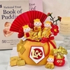 Set nhựa đặc- 5 tượng bé ngựa vàng mini mix mẫu.