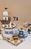 Set 10 tượng nhân vật nhựa đặc đảo hải tặc one piece.