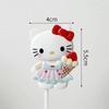 Tượng nhựa dẻo - KITTY cầm KEM.