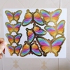 10 Set bướm giấy sắc màu rực rỡ (10 bướm/set).
