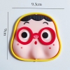 Tượng nhựa dẻo-BABY mập đeo kính đỏ.3459