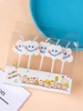 Vỉ 5 cây nến hình đám mây cười.