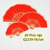 CAM-Set 3 quạt đỏ (mới). G075