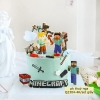 Combo 2  Set giấy người tàng hình Minecraft.