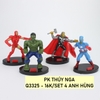 SIEUNHAN-Bộ siêu nhân avenger 4 món - NHẸ -SALE