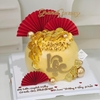 Quạt đỏ size TO (chiếc).