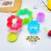 Set khuôn nhấn 4 chi tiết hình BÔNG HOA.