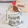 Set 60 cây cắm giấy HPBD hình chữ nhật họa tiết caro sắc màu (mẫu 2).