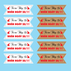 Set 60 thẻ giấy mix 2 màu nâu và trắng-Tri ân thầy cô 20-11(9147).
