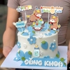 10 set giấy - Ngựa xanh nâu.