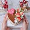 Set 60 thẻ giấy Happy Valentine's day mix 3 màu HỒNG-ĐỎ -TRẮNG (kt 5cm).
