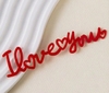 Set 10 mica I love you-MÀU ĐỎ.
