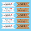Set 60 thẻ giấy mix 2 màu nâu và trắng- Chúc mừng ngày Quốc tết phụ nữ 8-3.