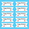 Set 60 bảng giấy-chữ tiếng anh Happy birthday (bao gồm que cắm).