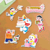 Combo 5 set giấy SX- Doremon và bánh sinh nhật.
