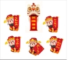 Combo 2 set giấy TẾT-  5 thần tài và bảng chữ.