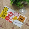 Combo 2 set giấy Biển báo giao thông.