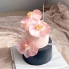 Hoa lan hồ điệp-hồng nhạt  (kt 8cm).