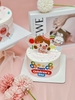 Combo 2 set giấy-bé GÁI happy và kẹo mút.